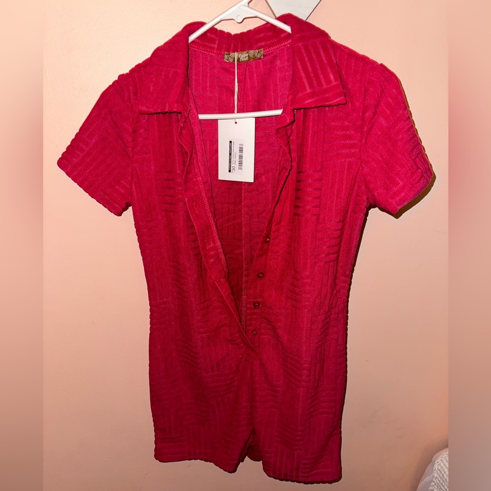 Pink romper